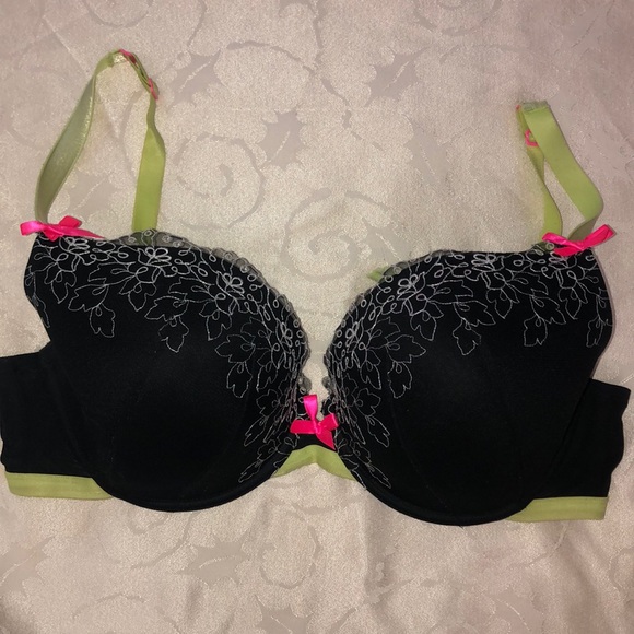 🖤💖 Cacique 44DD (44E) plunge bra 💖🖤 EUC - Picture 1 of 7